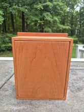 Load image into Gallery viewer, Square Wooden Roombox with Hinged Opening by Bill Haskell
