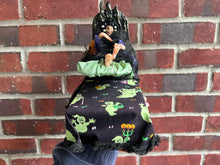 Load image into Gallery viewer, Sculpted Witch Doll on Floating Blanket Bed Halloween