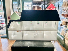 Load image into Gallery viewer, White Colonial Dollhouse With Cedar Shakes Siding