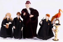 Load image into Gallery viewer, Wizard Children Dolls & Professor with Phoenix - Fern Vasi, Nantasy Fantasy and Mike Barbour
