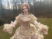 Load image into Gallery viewer, Beautiful Elegant Lady Doll in Off White Lace Ballgown - Ursula Sauerberg Estate