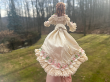Load image into Gallery viewer, Beautiful Elegant Lady Doll in Off White Lace Ballgown - Ursula Sauerberg Estate