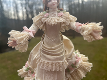 Load image into Gallery viewer, Beautiful Elegant Lady Doll in Off White Lace Ballgown - Ursula Sauerberg Estate