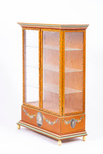 Load image into Gallery viewer, Dollhouse Miniature ~ Le Chateau Interiors &amp; Judy Beals Tall Hand Painted Cabinet with Lights
