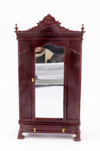 Load image into Gallery viewer, 9 Piece Bedroom Set with Brass Canopy Bed and Pink Linens
