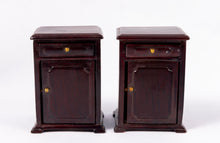 Load image into Gallery viewer, 4 Piece Dark Mahogany Bedroom Set with Pink Bed
