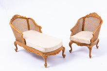 Load image into Gallery viewer, 6 Piece Wicker Bedroom Set
