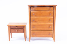 Load image into Gallery viewer, 5 Piece Twin Bed Set with Green Linens
