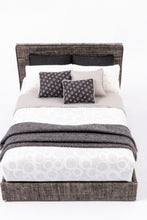 Load image into Gallery viewer, Modern Contemporary Black &amp; White Double Bed
