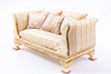 Load image into Gallery viewer, Lorraine Scuderi Golden Day Bed with Large Pillows
