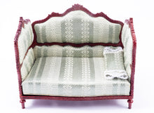 Load image into Gallery viewer, Hansson Mahogany Day Bed with Green Mattress &amp; Padding
