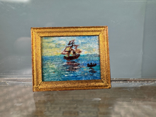 Load image into Gallery viewer, Artist Josephine Meyer Sailboat Painting
