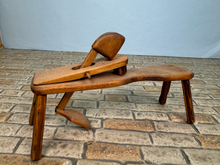 Load image into Gallery viewer, Artisan Handmade Sir Thomas Thumb Vintage Shaving Horse Woodworking Tool
