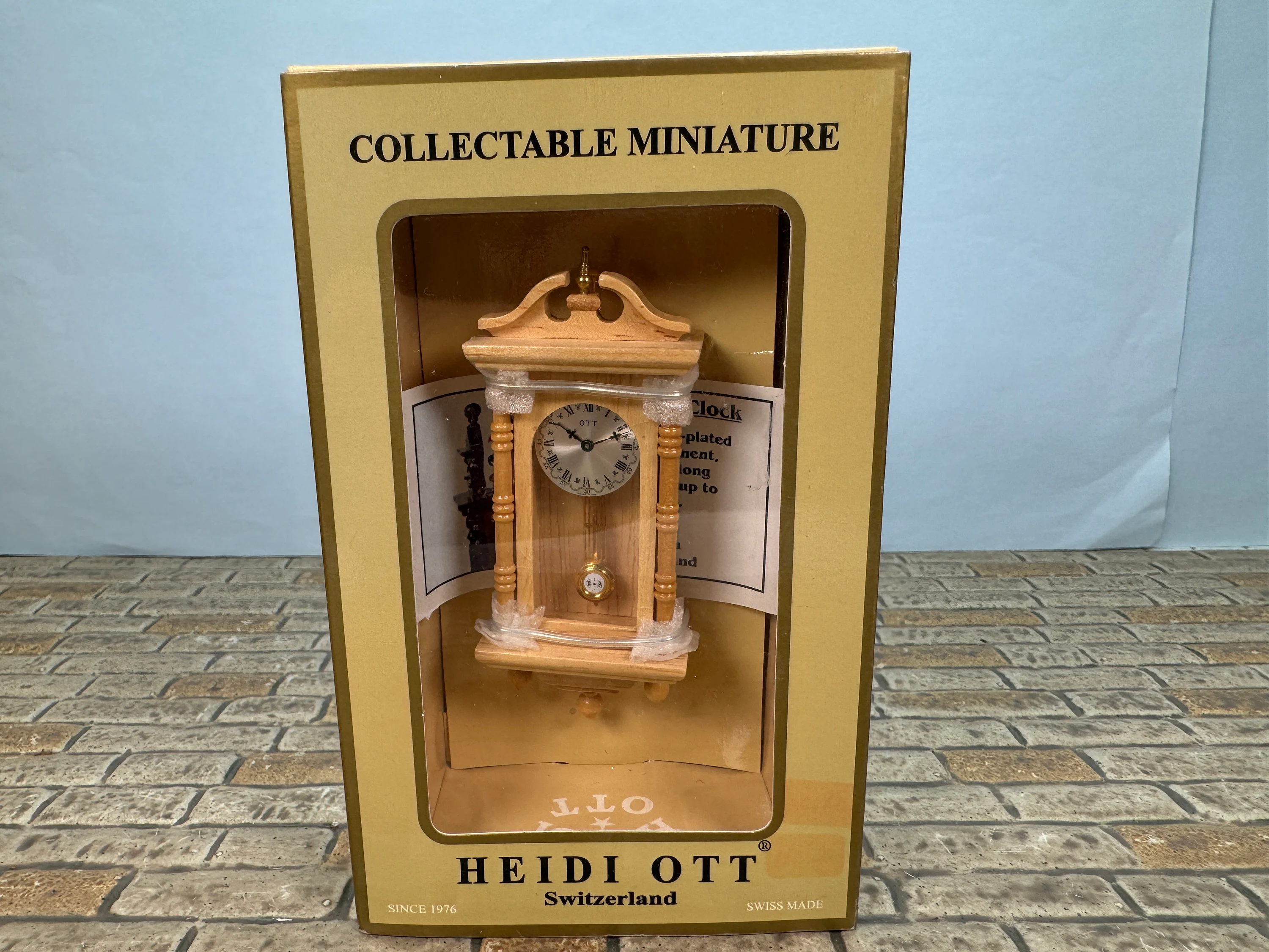 Heidi Ott Working Wall Clock Brand New Made in Switzerland Vintage ...