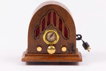 Load image into Gallery viewer, Artist Made Tombstone Radio by Victor Franco
