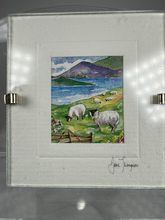 Load image into Gallery viewer, Vintage Artist Jane Thompson Mini Ireland Irish Countryside Signed Original Painting
