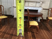 Load image into Gallery viewer, 7 pc Gold Bespaq Dining Room Set
