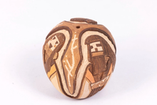 Load image into Gallery viewer, Lawrence Namoki Native American Carved Pottery Pot
