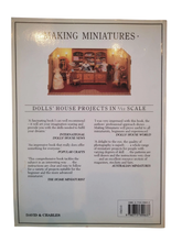 Load image into Gallery viewer, Making Miniatures Dolls&#39; House Projects in 1/12th Scale by Venus &amp; Martin Dodge - Great Condition Gently Used Book Paperback
