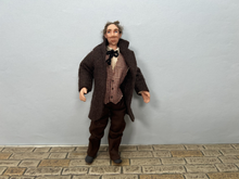 Load image into Gallery viewer, Sculpted Gentleman Doll in Brown Coat and Trousers
