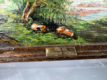 Load image into Gallery viewer, Vintage Artist George Schlosser "Upper Hudson River" Painting
