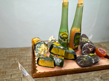 Load image into Gallery viewer, Artisan Handmade Spoiled Wine and Cheese Board

