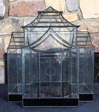 Load image into Gallery viewer, Dollhouse Miniature ~ Lady Jane Glass Conservatory Asian House - One of Only 2 Made

