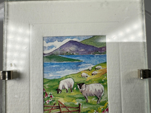 Load image into Gallery viewer, Vintage Artist Jane Thompson Mini Ireland Irish Countryside Signed Original Painting
