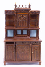 Load image into Gallery viewer, Carved Tudor/Gothic Bar (Missing Drawer)

