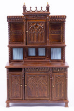 Load image into Gallery viewer, Carved Tudor/Gothic Bar (Missing Drawer)
