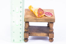 Load image into Gallery viewer, Tudor / Old Fashioned Butcher&#39;s Block Table with Meat
