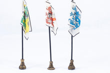 Load image into Gallery viewer, 3 Handmade Crest Flags
