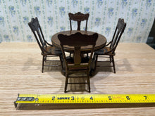 Load image into Gallery viewer, 5 Piece Round Wooden Kitchen Table &amp; Chairs
