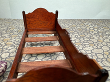 Load image into Gallery viewer, Vintage Artisan Paul Ki-kydd - Escutcheon Handmade Wooden Daybed With Mattress England UK
