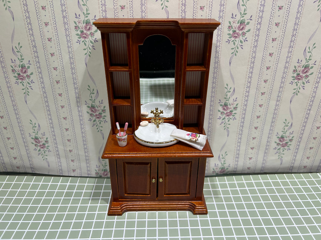 Reutter Porcelain Wooden Sink Surround