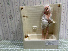 Load image into Gallery viewer, Hand Sculpted Older Women Doll with Towel
