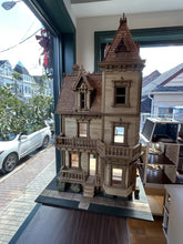Load image into Gallery viewer, 6 Room Gothic Style Victorian Dollhouse
