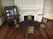Load image into Gallery viewer, 6 pc Jaguar Print Bespaq Dining Set
