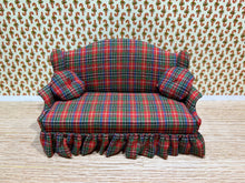 Load image into Gallery viewer, D. Anne Ruff 10 Piece Christmas Plaid Sofa Set
