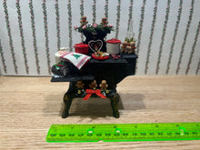 Load image into Gallery viewer, Black Decorated Stove with Christmas Accessories
