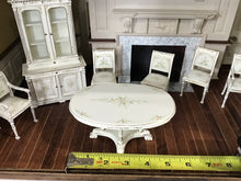 Load image into Gallery viewer, 9pc White Dining Room Set
