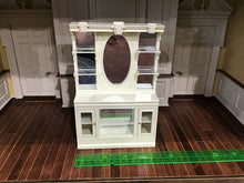 Load image into Gallery viewer, White Bespaq Dining Room Sideboard with Mirrors
