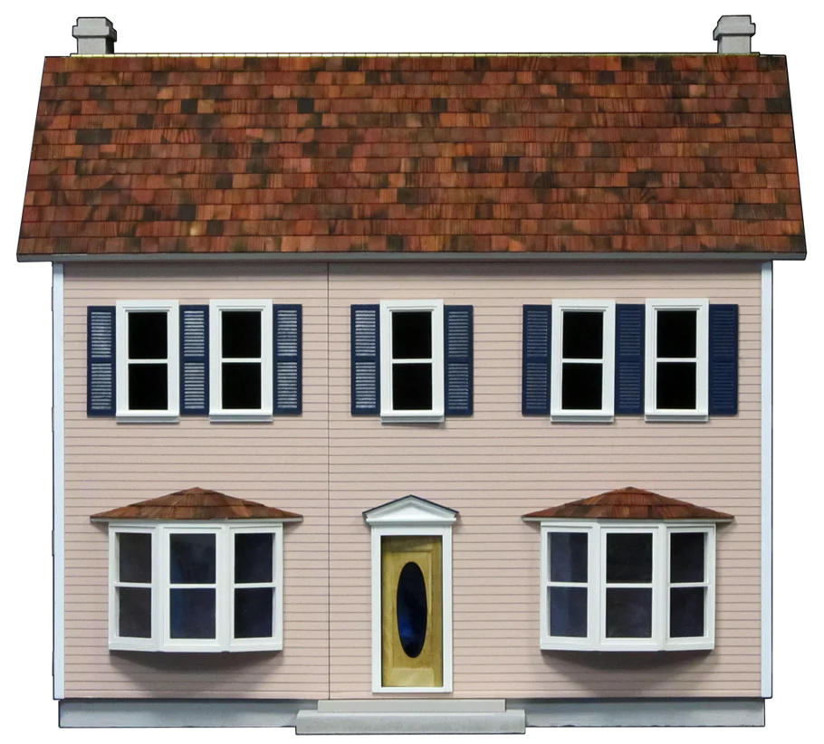 Bay Harbor Front-Opening Dollhouse Kit (Real Good Toys)