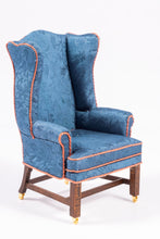 Load image into Gallery viewer, Blue Arm Chair by Nancy Summers (Oak Hill Parlor)
