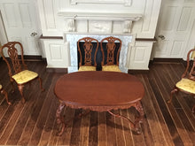 Load image into Gallery viewer, 7 pc Gold Bespaq Dining Room Set
