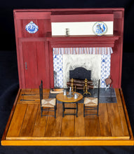 Load image into Gallery viewer, Peter Kendall - Dutch Colonial Fireplace Roombox
