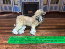 Load image into Gallery viewer, Artisan Made Afghan Hound Dog

