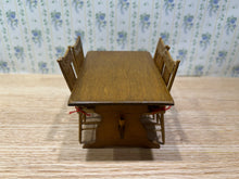 Load image into Gallery viewer, Country Kitchen 5 Piece Wooden Table Set
