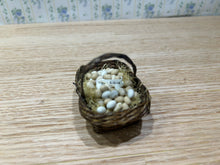 Load image into Gallery viewer, Large Basket of Eggs in Woven Basket
