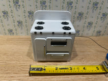 Load image into Gallery viewer, K&amp;J Metal Works White Stove Mid Century Modern 1950s
